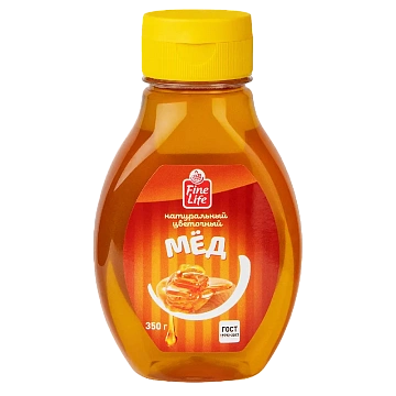 Fine Life Мед цветочный, 350г