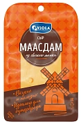 Сыр Viola Маасдам полутвердый нарезка 45%, 120г