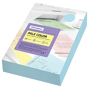 Бумага цветная OfficeSpace 'Pale Color', А4, 80г/м2, 500л., (голубой)