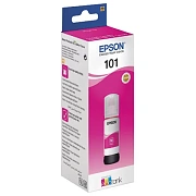 Чернила EPSON 101 (T03V34) для СНПЧ L4150/ L4160/ L6160/ L6170/ L6190, пурпурные, оригинальные, C13T