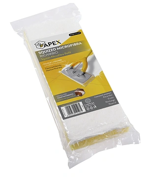 Насадка на швабру Apex 50 гр, 25 см, губчатая, микрофибра