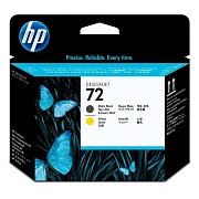 Головка печатающая HP 72 C9384A жел./мат.чер. для DgnJ T610/T1100