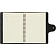 Ежедневник недатированный Fluid Attache Selection бирюз 140х200 мм,192с