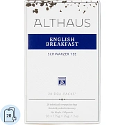 Чай Althaus Deli Packs English Breakfast 20 пакx1,75гр/уп