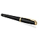 Ручка перьевая PARKER 'Urban Core Muted Black GT', черный матовый лак, позолота, синяя, 1931593