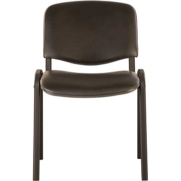 Стул UA_EChair Rio(ИЗО/ISO) черн, к/з черный V-4