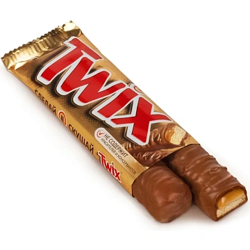 Шоколадный батончик Twix 55 г