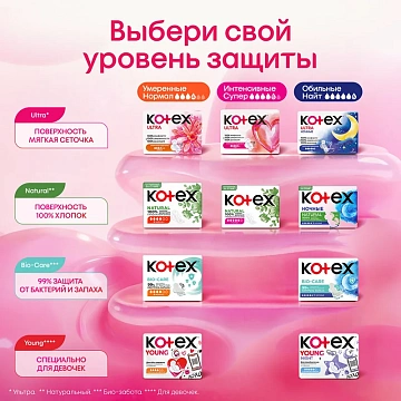 Прокладки Котекс Ultra Net Normal 40шт