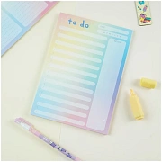 Блок для записей (To Do list) MESHU 'Candy color', 14,8*21,0*0,6см (А5), 50л., на склейке