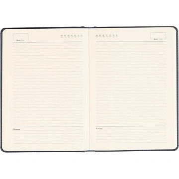 Ежедневник недатированный ATTACHE Classic, А5, 140х200мм,136л, синий