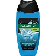 Гель для душа Palmolive Men Спорт Восстанавливающий 3 в 1 для тела, лица и волос, 250мл