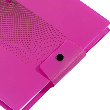 Ежедневник недатированный ATTACHE Digital розовый,А5, 272стр., на кольцах