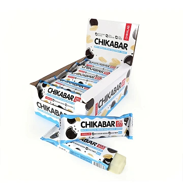 Батончик протеиновый Chikalab Печенье-шоколад без сахара, 60г