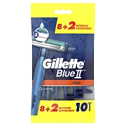 Бритва Gillette Blue II Plus одноразовые, 10шт