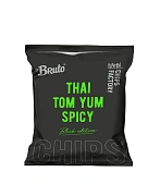 Чипсы Bruto Black Edition Тайский острый Том Ям, 75г