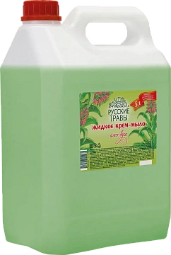 Жидкое мыло наливное Русские Травы крем-мыло, 5л