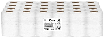 Туалетная бумага Veiro Professional Comfort 2 слоя, 8 рулонов, 15м, белая, Т207/1