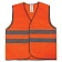 Жилет сигнальный ГОСТ, 2 светоотражающие полосы, ОРАНЖЕВЫЙ, XXXL (60-62), ПЛОТНЫЙ, ГРАНДМАСТЕР, 6108