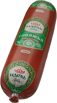 Колбаса говяжья Идель Халяль, 500г