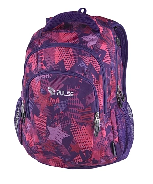 Рюкзак Pulse BACKPACK TEENS VIOLET STARS, 43х28х22 см