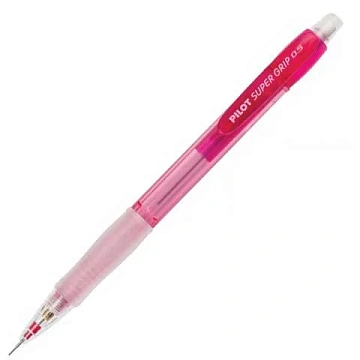 Автокарандаш PILOT SuperGripNeon H-185-N-R, 0,5мм, розовый