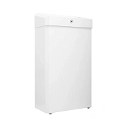 Мусорное ведро Merida Stella R KSB106.R, 27л, белое, металлическое, с конусным отверстием