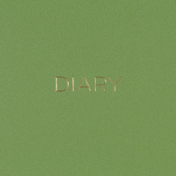 Ежедневник недатированный зеленый, А5 136 л., Dairy, ATTACHE