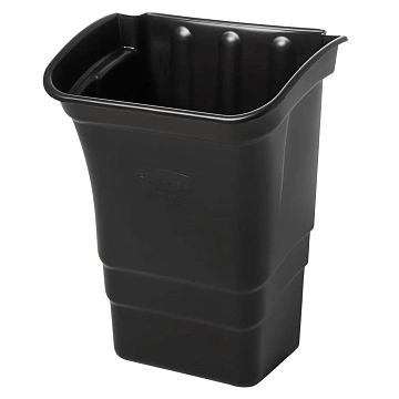Навесной бак для мусора Rubbermaid 30.3л, для тележек X-Tra, черный, FG335388BLA