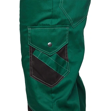 Костюм летний муж л21-КБР зел/чер(р.64-66) 170-176 (серия Л)