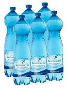Вода San Benedetto минеральная газированная, 1.5л x 6 шт