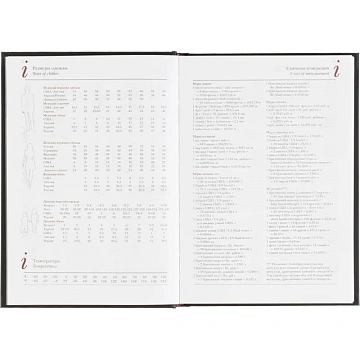 Ежедневник датированный 2026 А5+ IDEAL NEW черный 3-344/03