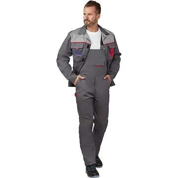 Костюм лет муж (куртка, пк) л10 т.сер/св.сер 120-124/182-188