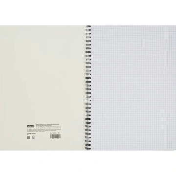 Тетрадь общая Attache Cristal,96л,клет,А4,спир,обл.мел.карт