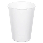 Стакан одноразовый Vzlp матовый пластиковый прозрачный 375мл, 20шт