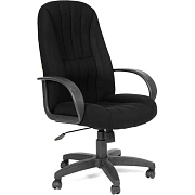 Кресло руководителя Chairman 685 ткань, черная, крестовина пластик, NEW