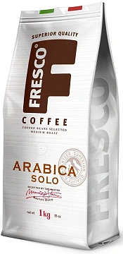 Кофе в зернах FRESCO 'Arabica Solo' 1 кг, арабика 100%