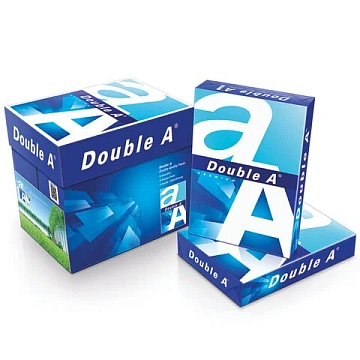 Бумага офисная БОЛЬШОГО ФОРМАТА (297х420), А3, 80 г/м2, 500 л., марка А+, DOUBLE A, ЭВКАЛИПТ, Таилан