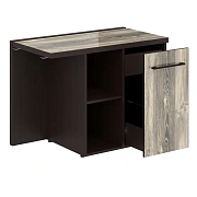 Тумба приставная MCRT1055(R) Дуб Базель/Венге Магия 1000х550х750