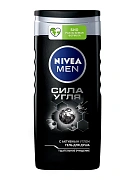 Гель для душа Nivea Men Сила угля Тщательное очищение без сухости кожи мужской, 250мл