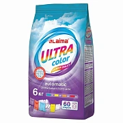 Стиральный порошок автомат 6 кг, LAIMA ULTRA Color, УЛУЧШЕННАЯ ФОРМУЛА, 60 стирок, универсальный, 60