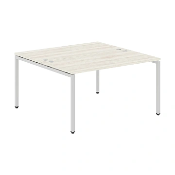 Стол 2-х местный XWST 1414 Сосна Эдмонт/Алюминий 1400х1406х750 XTEN-S