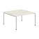 Стол 2-х местный XWST 1414 Сосна Эдмонт/Алюминий 1400х1406х750 XTEN-S