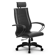 Кресло офисное Метта B 2b 34P/K117, экокожа, черная, крестовина пластик 17831