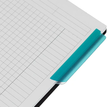 Бизнес-тетрадь SMARTBOOK А4 120л. клетка,спир,микроп,разд,карм,жел-оран