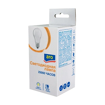 aro Лампа светодиодная E27 3000K Led 11Вт груша