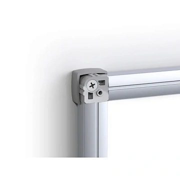 Доска магнитно-маркерная 100х300 2-створ. эмаль