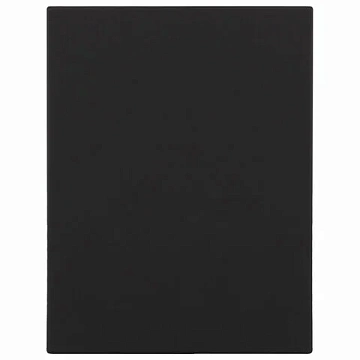 Холст на подрамнике черный BRAUBERG ART CLASSIC, 30х40см, 380г/м, хлопок, мелкое зерно, 191650
