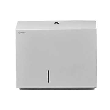 Диспенсер для туалетной бумаги в рулонах Merida Stella R BSB202.R, белый, металлический, Дуо