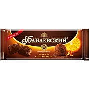 Шоколад Бабаевский темный Трюфель с апельсином, 170г