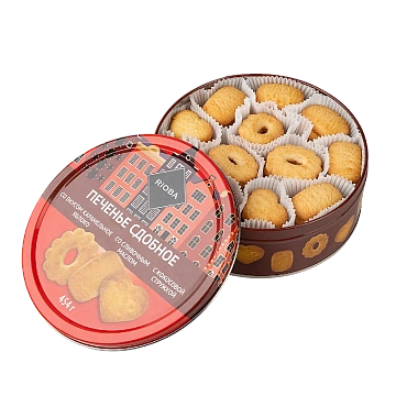 RIOBA Печенье сдобное ассорти, 454г